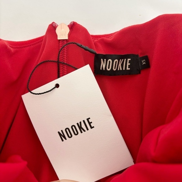 Nookie Minx Midi in Cherry Size XS - Picture 6 of 12